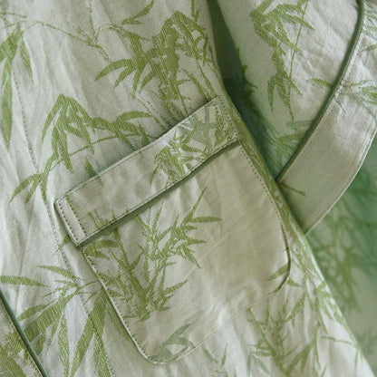 Maliyah Cotton Women’s Pajama Set – Summer Bamboo loungewear