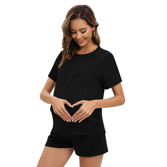 Whitney Maternity Pajama Set - Nursing Sleepwear