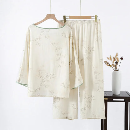 Alexa Bamboo Fabric Women’s Sleepwear - Lightweight Summer Pajamas