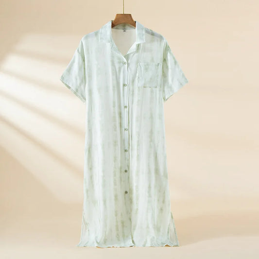 Mitzi Women’s Bamboo Fiber Nightgown – Summer Sleepwear