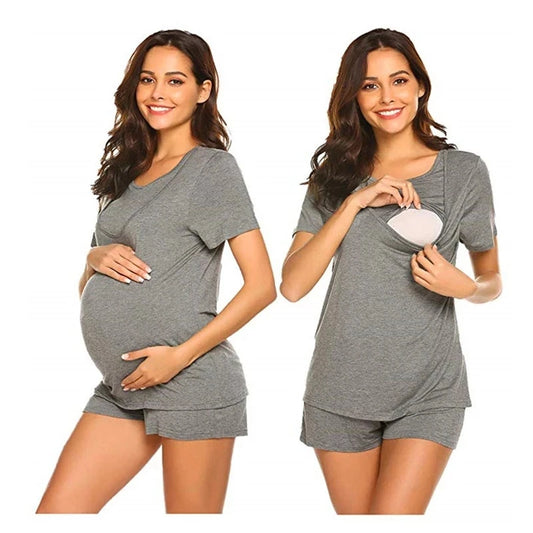 Kathryn Maternity Nursing Nightgown – Loose Sleepwear
