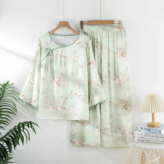 Alexa Bamboo Fabric Women’s Sleepwear - Lightweight Summer Pajamas