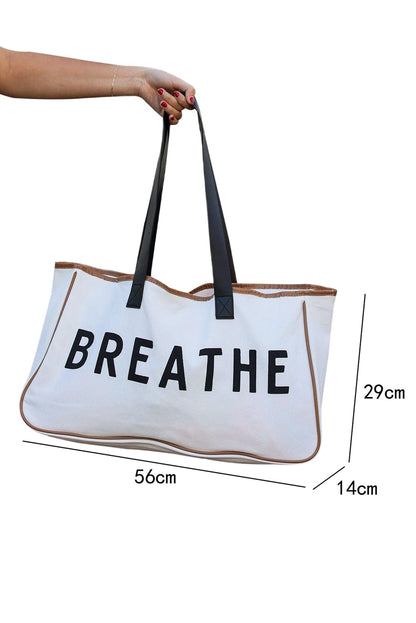 Tote Bag with Black Straps

