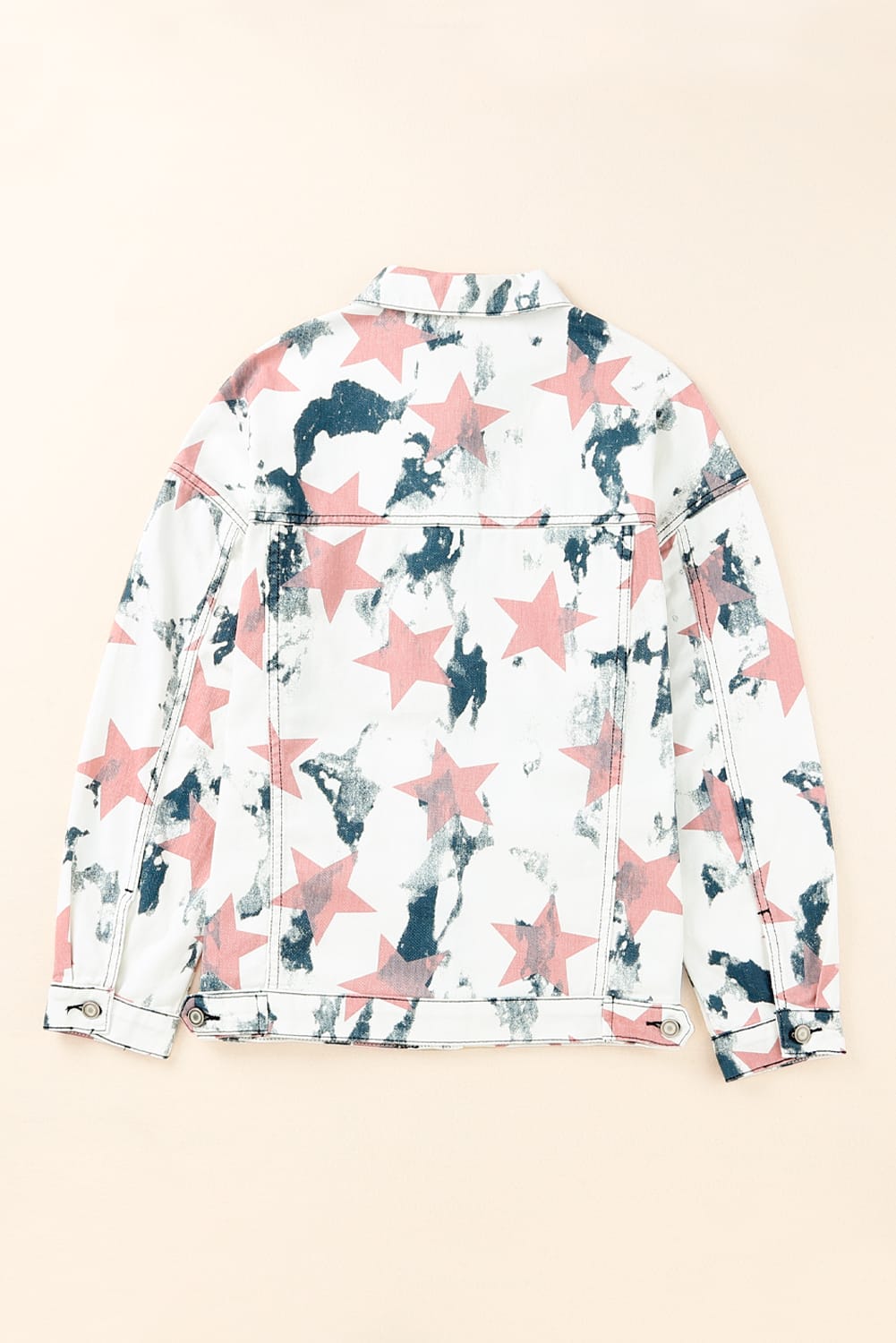 bohemian star print jacket